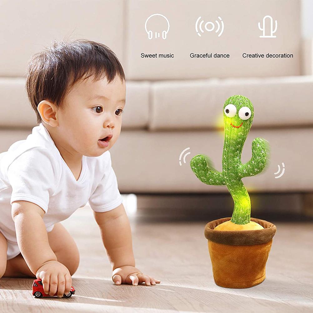 Buy Talking Cactus Toys for Boys Girls Talking Cactus Toy with 120 English Songs and LED Lighting for Home Decoration at Best Price In Bangladesh