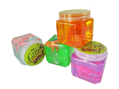 Buy VIBGYOR Bubble Making Crystal Clear Clay Slime Putty Mud with Free Animal Figure for Kids Non-Toxic Sludge To at Best Price In Bangladesh
