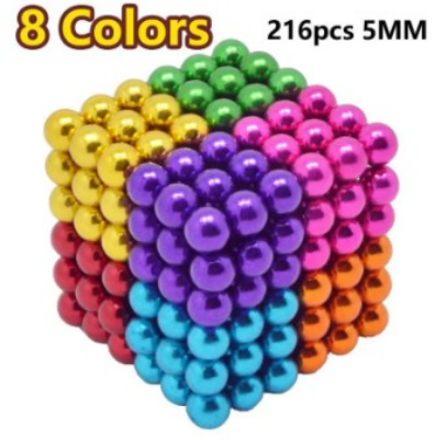 Buy 512 Magnetic Balls 1000 Colorful Magnetic Buck Balls Decompression Beads - 8 color at Best Price In Bangladesh