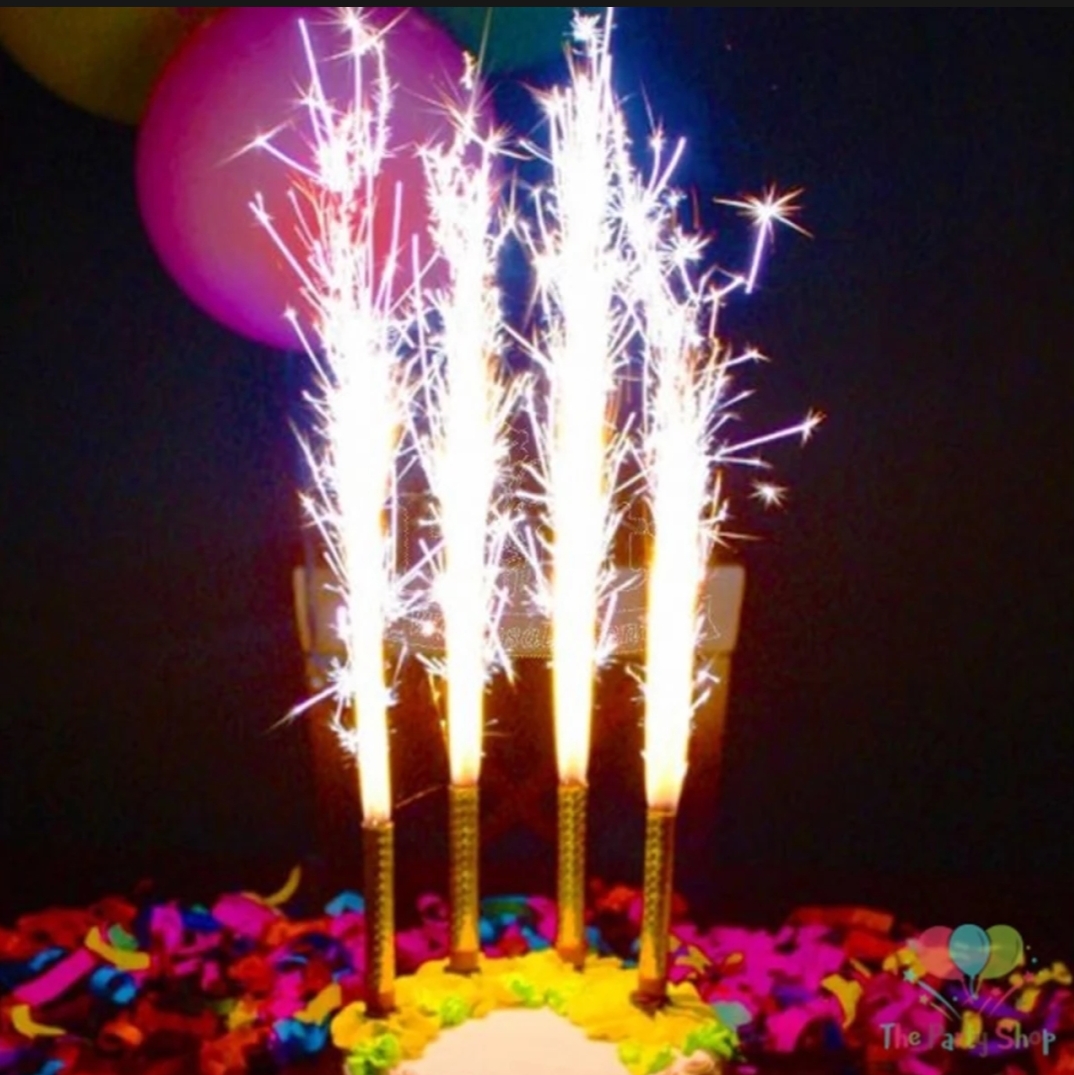 Buy Spark candle-3pc/jorna mom/fire spark candle for birthday and party celebration-(12cm)-3pc at Best Price In Bangladesh