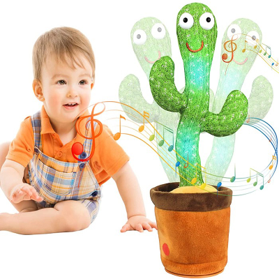 Buy Dancing cactus talking cactus Stuffed Plush Toy Electronic toy with song plush cactus potted toy Early Education Toy For kids at Best Price In Bangladesh