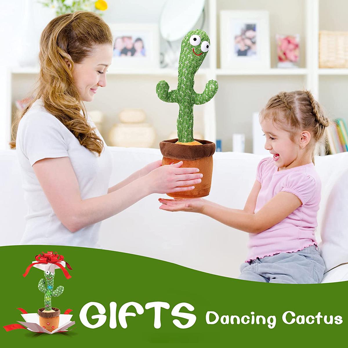 Buy Dancing cactus talking cactus Stuffed Plush Toy Electronic toy with song plush cactus potted toy Early Education Toy For kids at Best Price In Bangladesh