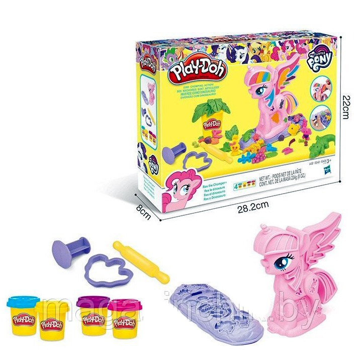 Buy Clay Dough Pony Play Set My Little Pony Play-Doh Toy Set at Best Price In Bangladesh