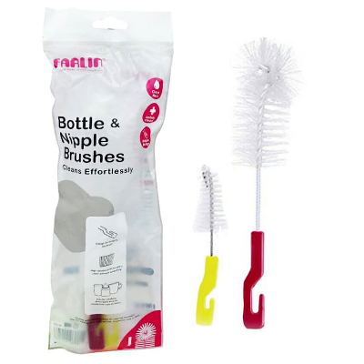 Buy Farlin Bottle and Nipple Brushes 2 in 1 Pack at Best Price In Bangladesh