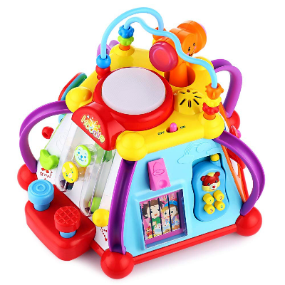 Buy HOLA Baby Musical Activity Pyramid Toy Cube Play Center with 15 Functions & Learning Skills Educational Toys for kids gifts at Best Price In Bangladesh