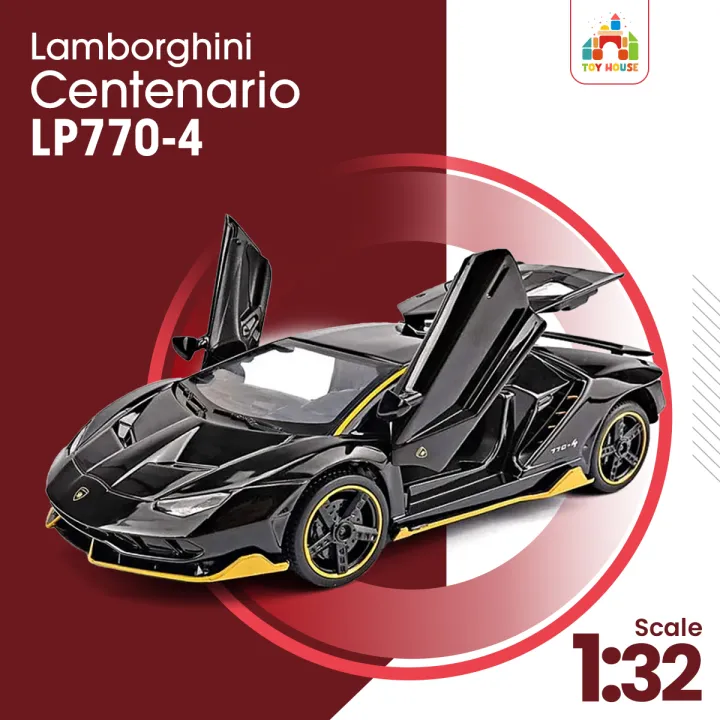 Buy 1:32 Lamborghini Centenario LP770-4 Metal Diecast Alloy Car Toys at Best Price In Bangladesh