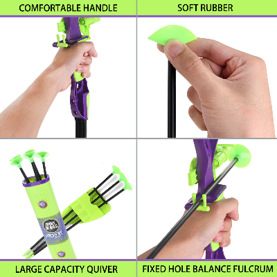 Buy Kids Archery Set Bow & Arrow Set toy for Kids with Target Board, Arrow Holder and 3 Safe Arrow at Best Price In Bangladesh