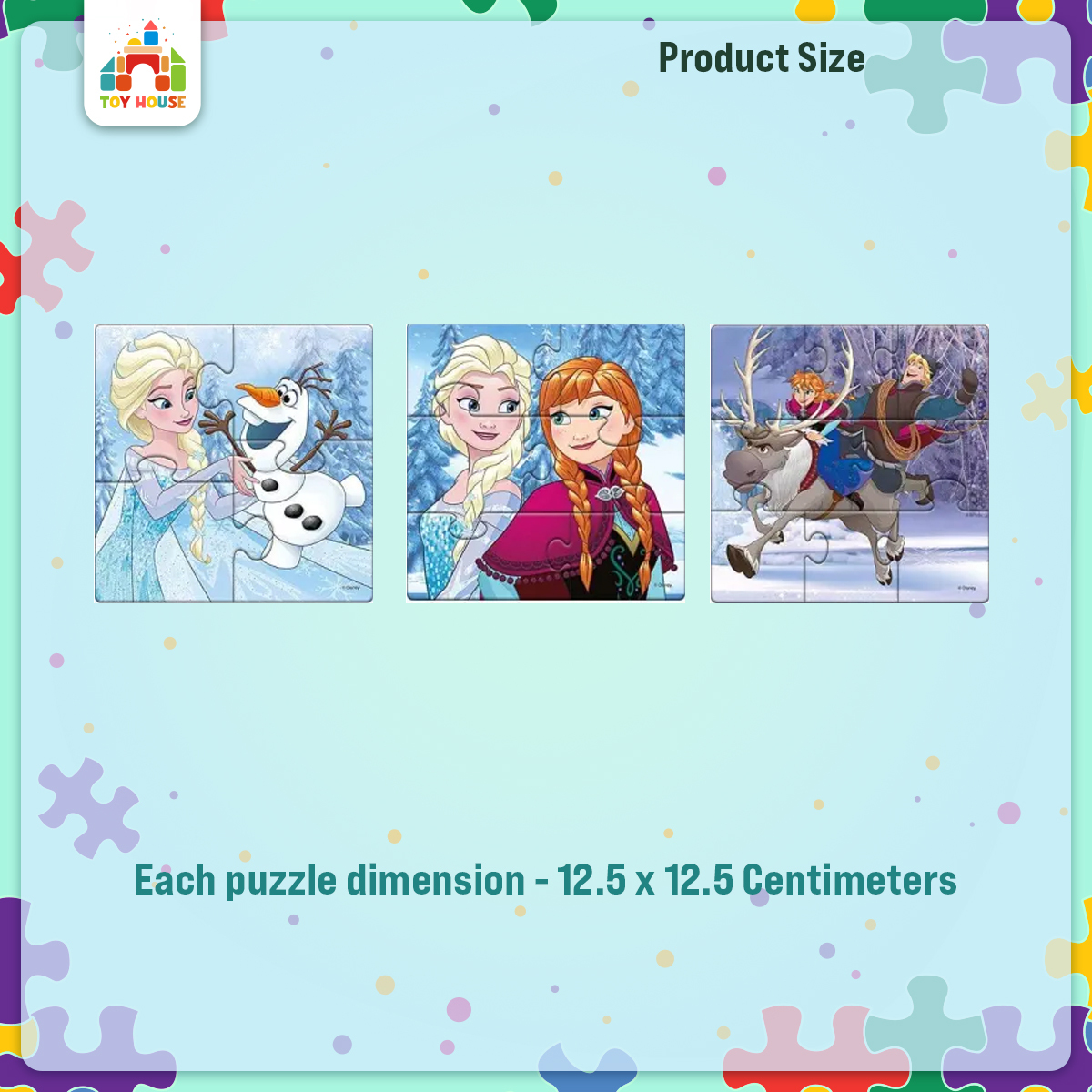 Buy Frozen Jigsaw Puzzles Cartoon-13705 at Best Price In Bangladesh
