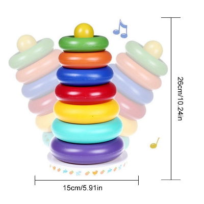 Buy Musical Rainbow Stacking For Kids at Best Price In Bangladesh