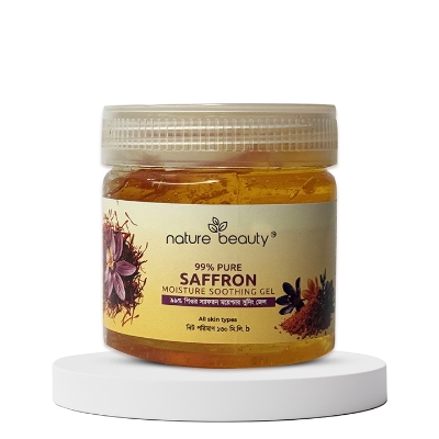 Buy  Nature Beauty Saffron  Moisture Soothing Gel 130ml at Best Price In Bangladesh