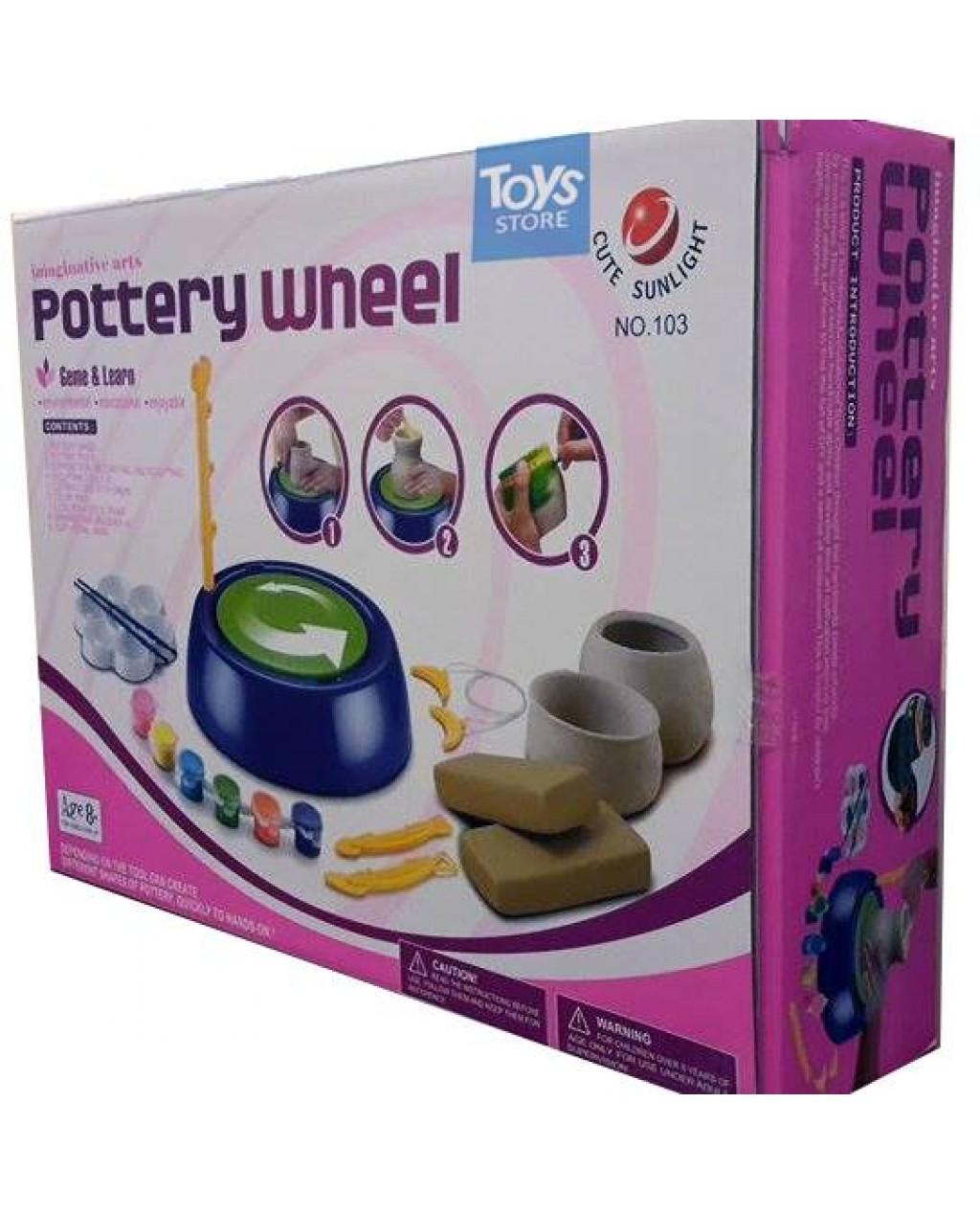 Buy Electronic Pottery Wheel Art & Craft Toy(null) at Best Price In Bangladesh