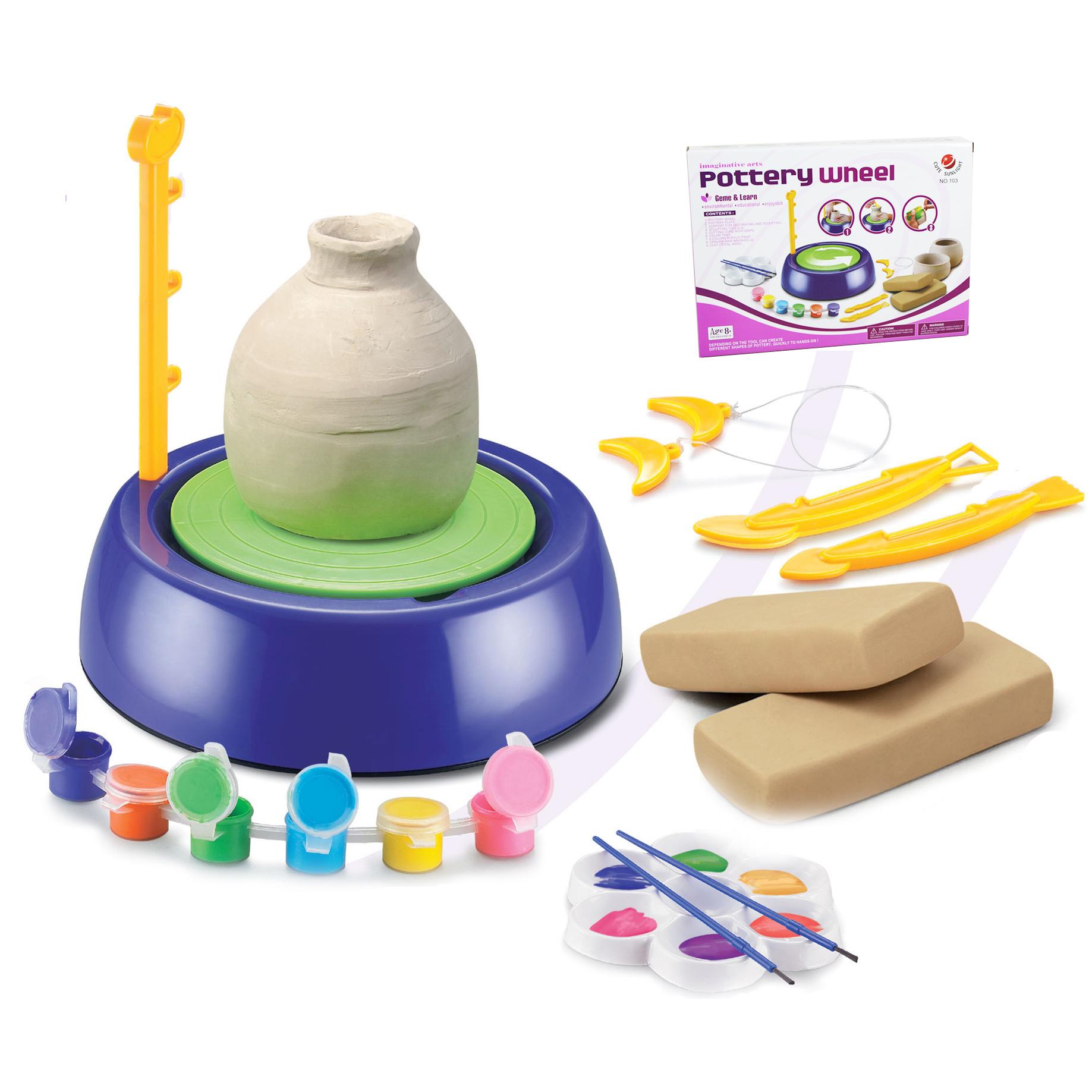 Buy Electronic Pottery Wheel Art & Craft Toy(null) at Best Price In Bangladesh