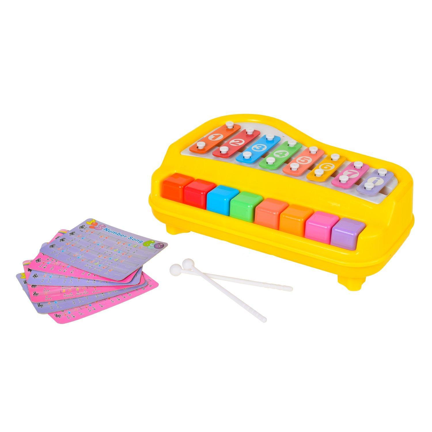 Buy Baoli 8 Keys Children Toy Happy Xylophone Organ With 6 Pieces Of Scores at Best Price In Bangladesh