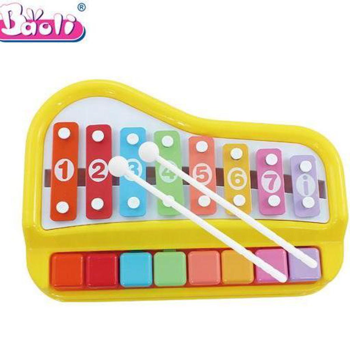 Buy Baoli 8 Keys Children Toy Happy Xylophone Organ With 6 Pieces Of Scores at Best Price In Bangladesh