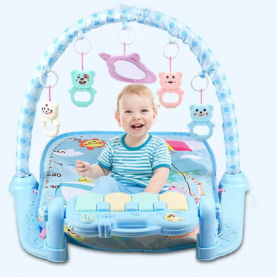 Buy Baby Musical Gym Baby Multi-Function Piano Crawling Mat at Best Price In Bangladesh