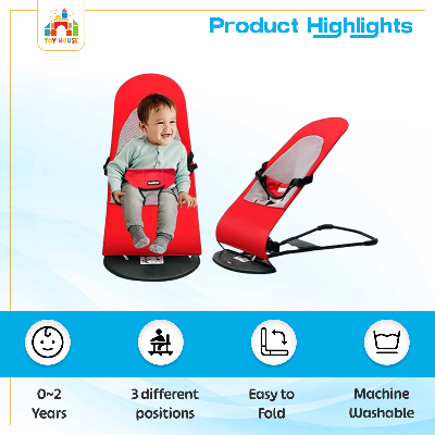 Buy Baby Bouncer Chair Folding Soft Seat Safety Automatic Rocking Feel Merriment And Fun - Washing Machine Cover at Best Price In Bangladesh