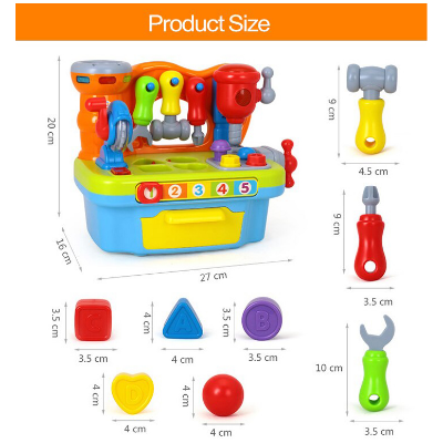Buy HOLA Baby Tools Set Toy Workshop Toy with Sound and light Kids Early Learning Games Toy at Best Price In Bangladesh
