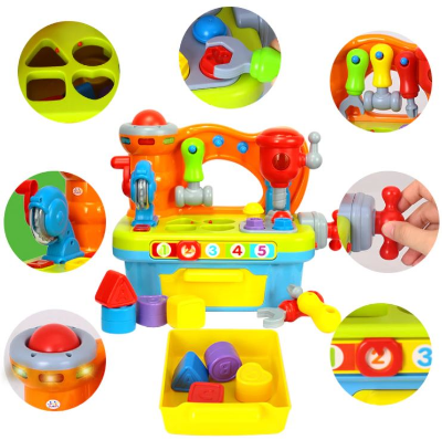 Buy HOLA Baby Tools Set Toy Workshop Toy with Sound and light Kids Early Learning Games Toy at Best Price In Bangladesh