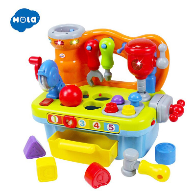 Buy HOLA Baby Tools Set Toy Workshop Toy with Sound and light Kids Early Learning Games Toy at Best Price In Bangladesh