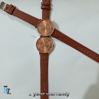 Buy Artificial leather belt analouge stylish watch for girls , woman , best for party, metal body at Best Price In Bangladesh