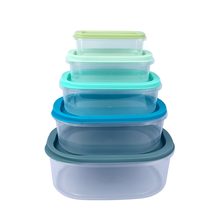 Buy 5-Piece Lid & Lid Rtg Container Set - Durable, Space-Saving Storage - UAE at Best Price In Bangladesh
