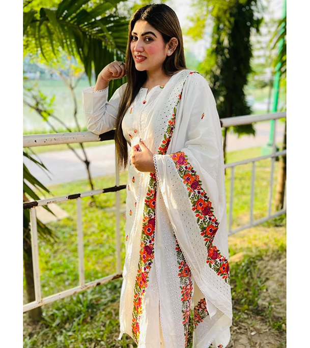 Buy Premium Cotton Computer Printed Boyel Fabrics 3 Piece at Price In Bangladesh