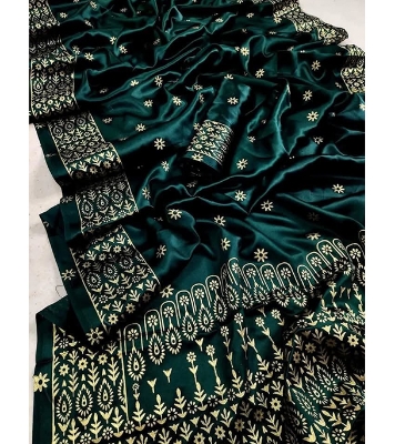 Buy Japani Silk Couple Dress for Men & Women - Green (Saree+Panjabi+Blouse Piece Combo Couple Set) at best price In Bangladesh