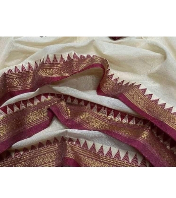 Picture of 100% Pure Cotto Tangail Handloom Cotton Saree