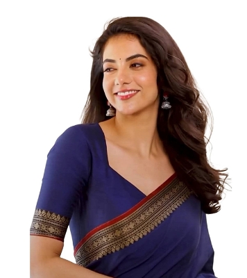 Picture of 100% Pure Cotto Tangail Handloom Cotton Saree