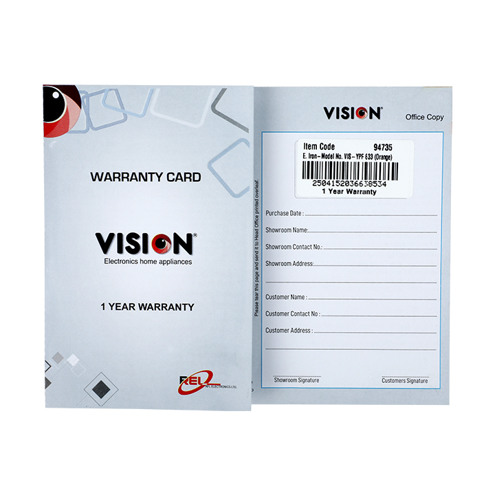 Buy VISION Electronic Iron VIS-YPF-633 Purple Online at Best Price