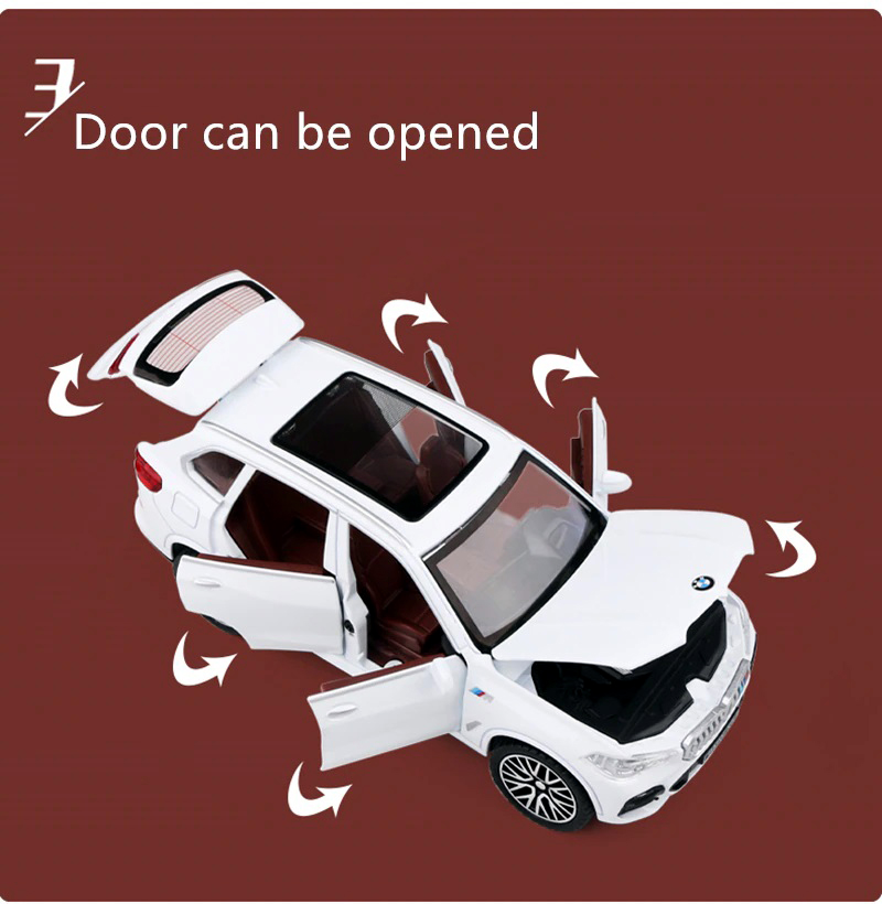 Buy 1:32 BMW X5 Licensed Diecast Alloy Car Hybrid Super Premium Model Vehicle Metal Toy Pull back Sound Light at Best Price In Bangladesh