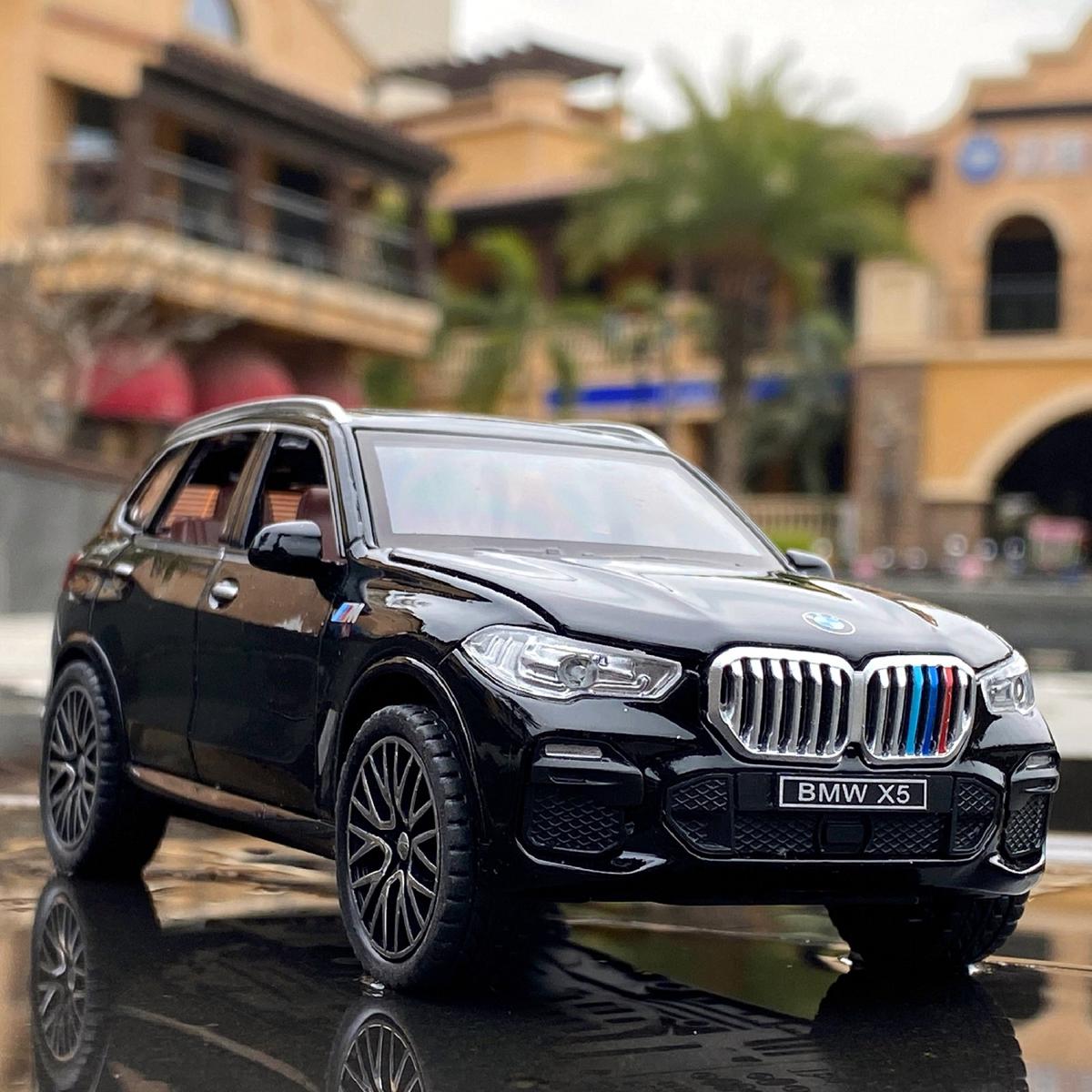 Buy 1:32 BMW X5 Licensed Diecast Alloy Car Hybrid Super Premium Model Vehicle Metal Toy Pull back Sound Light at Best Price In Bangladesh