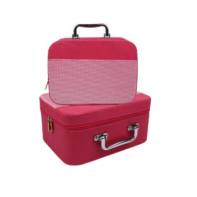 Buy Luxury Makeup Organizer Vanity Box Cosmetic Case Combo (Color :Magenta) at Best Prices in Bangladesh