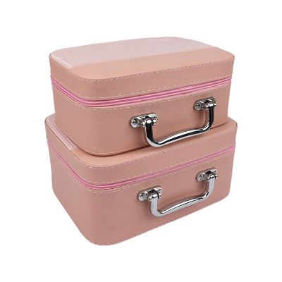Buy Luxury Makeup Organizer Vanity Box Cosmetic Case Combo (Color :Baby Pink) at Best Prices in Bangladesh