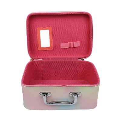 Buy Luxury Makeup Organizer Vanity Box Single Large Size Cosmetic Case (Color :Pink Blue shade) at Best Prices in Bangladesh