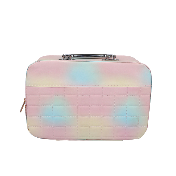 Buy Luxury Makeup Organizer Vanity Box Single Medium Size Cosmetic Case (Color :Pink Blue shade) at Best Prices in Bangladesh