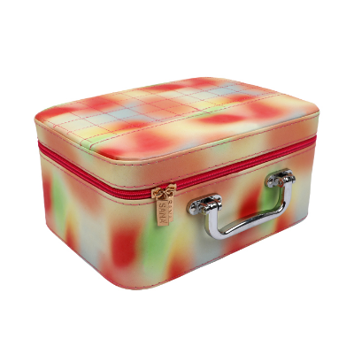 Buy Luxury Makeup Organizer Vanity Box Single Large Size Cosmetic Case (Color Orange Red shade) at Best Prices in Bangladesh