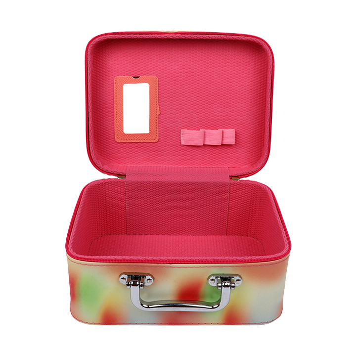 Buy Luxury Makeup Organizer Vanity Box Single Large Size Cosmetic Case (Color Orange Red shade) at Best Prices in Bangladesh