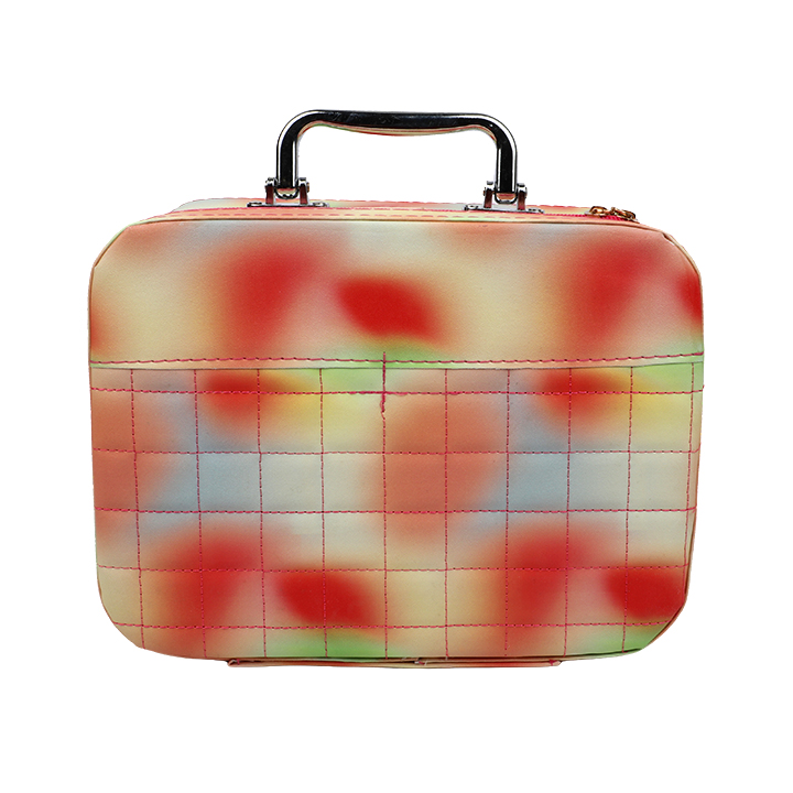Buy Luxury Makeup Organizer Vanity Box Single Large Size Cosmetic Case (Color Orange Red shade) at Best Prices in Bangladesh