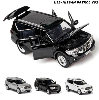 Buy 1:32 Nissan Patrol Y62 SUV Diecast Metal Car Model 6 open Alloy Car for Kids Toys and Collators at Best Price In Bangladesh