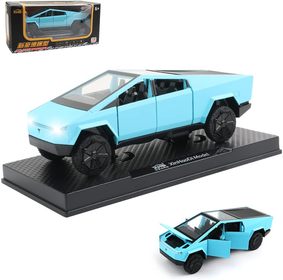 Buy 1/32 Pickup Off-Road Vehicle Alloy Car Model Diecast Metal Toy Truck Model Simulation Sound Light Gifts for boy Girl. at Best Price In Bangladesh
