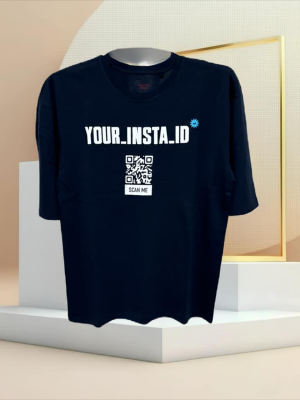 Buy Premium Break Rules Printed Navy Blue Color Drop Shoulder T-Shirt For Men (Printed Drop Shoulder T-Shirt For Men) at Best in Bangladesh