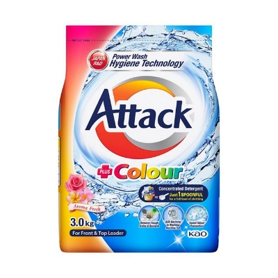 Buy Attack Detergent Powder For Color-3.0 kg Online at Best Price In Bangladesh