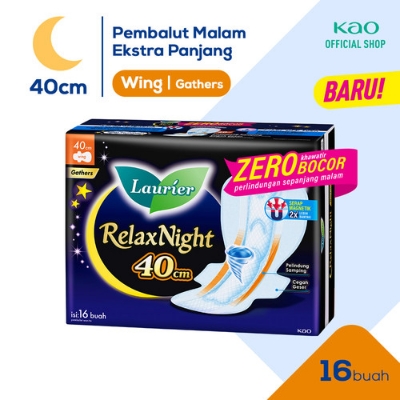 Buy  Laurier Sanitary Napkin Night Safe Wing-40 cm-16 pad at best price in Bangladesh