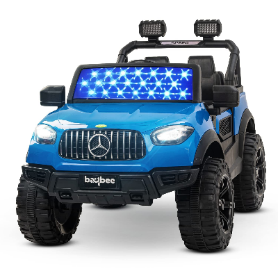 Buy GoodLuck Baybee Kids Battery Operated Car Jeep Rechargeable Car for Kids Electric car for Baby Ride On Toy Car with R/C for Boys & Girls Kids 3 to 8 Years-Benzee Blue at Best Price In Bangladesh