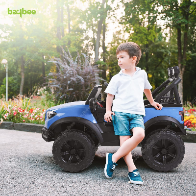 Buy GoodLuck Baybee Kids Battery Operated Car Jeep Rechargeable Car for Kids Electric car for Baby Ride On Toy Car with R/C for Boys & Girls Kids 3 to 8 Years-Benzee Blue at Best Price In Bangladesh