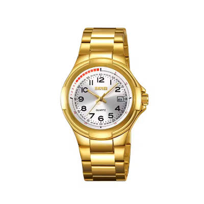 Picture of SKMEI 9320 Chain Date Watch for Men - Gold