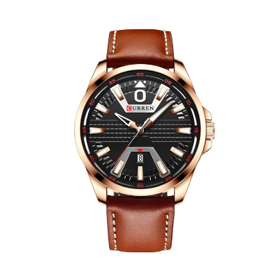 Picture of Curren 8379 Quartz Leather Belt Watch For Men - Black Brown
