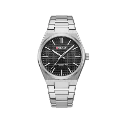 Picture of Curren 8439 Luxury Stainless Steel Man Watch - Silver Black