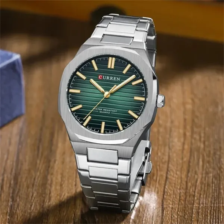 Picture of Curren 8456 Luxury Brand Watch for Men - Green